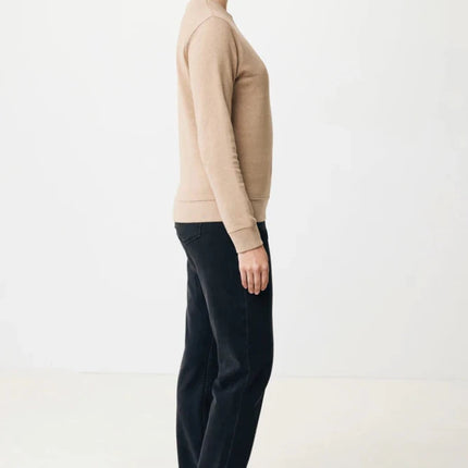Denal recycled cotton crew neck undyed - hospitality