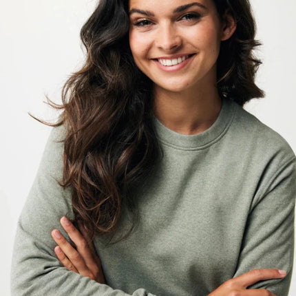 Denal recycled cotton crew neck undyed - hospitality