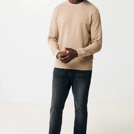 Denal recycled cotton crew neck undyed - hospitality