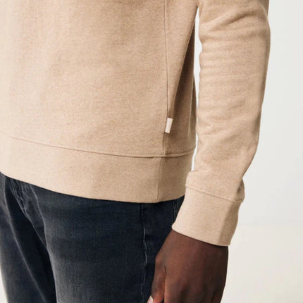 Denal recycled cotton crew neck undyed - hospitality