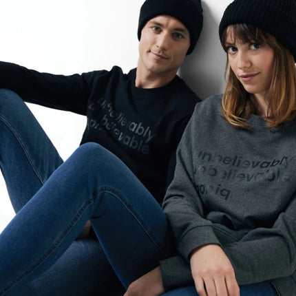 Denal recycled cotton crew neck undyed - hospitality
