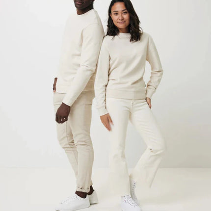Denal recycled cotton crew neck undyed - hospitality