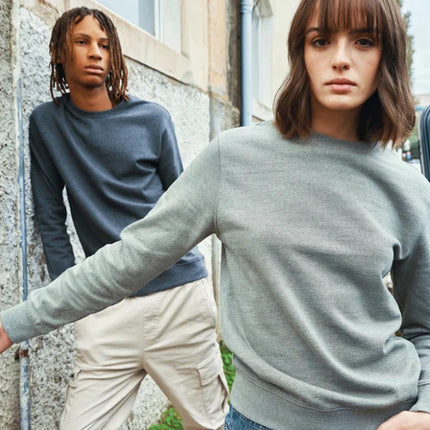 Denal recycled cotton crew neck undyed - hospitality