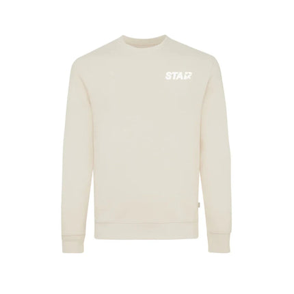 Denal recycled cotton crew neck undyed - hospitality