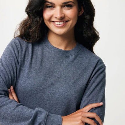 Denal recycled cotton crew neck undyed - hospitality