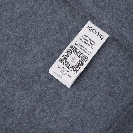 Denal recycled cotton crew neck undyed - hospitality