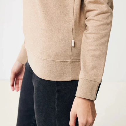 Denal recycled cotton crew neck undyed - hospitality
