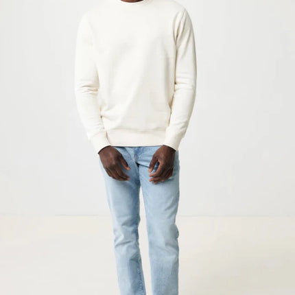 Denal recycled cotton crew neck undyed - hospitality