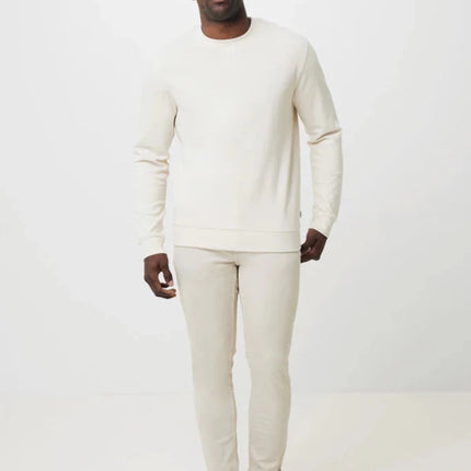 Denal recycled cotton crew neck undyed - hospitality