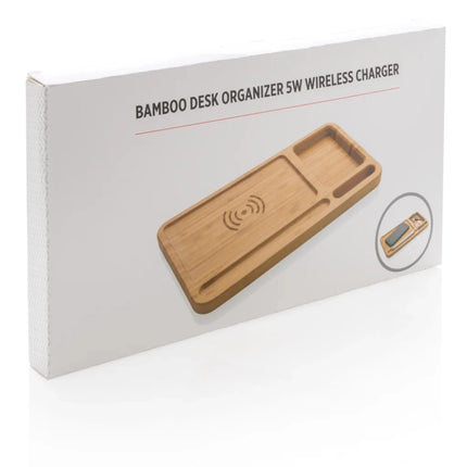 desk organiser 5W wireless charger - hospitality