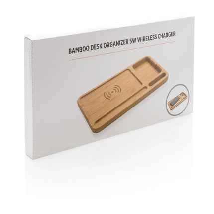 desk organiser 5W wireless charger - hospitality