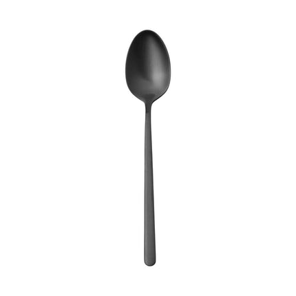 Dessert spoon Amarone Black, OVE, 184 mm - hospitality