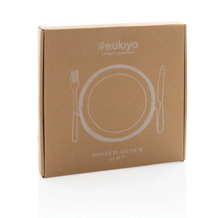 Dinner plate set of 2 - hospitality