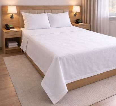 Double Hotel Bed Sheets 240x280 cm – 150 to 300 Thread Count - CWDH