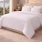210 TC plain cotton satin / 200x230 cm