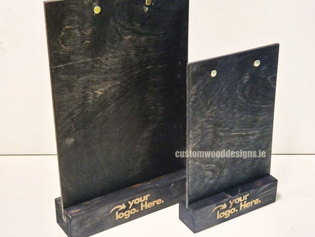 Double Sided Info Display - A4 Black x10 - hospitality