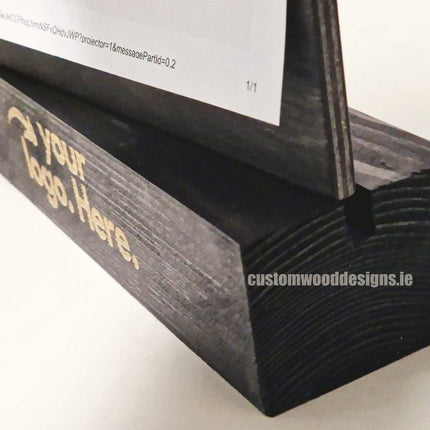 Double Sided Info Display - A4 Black x10 - hospitality