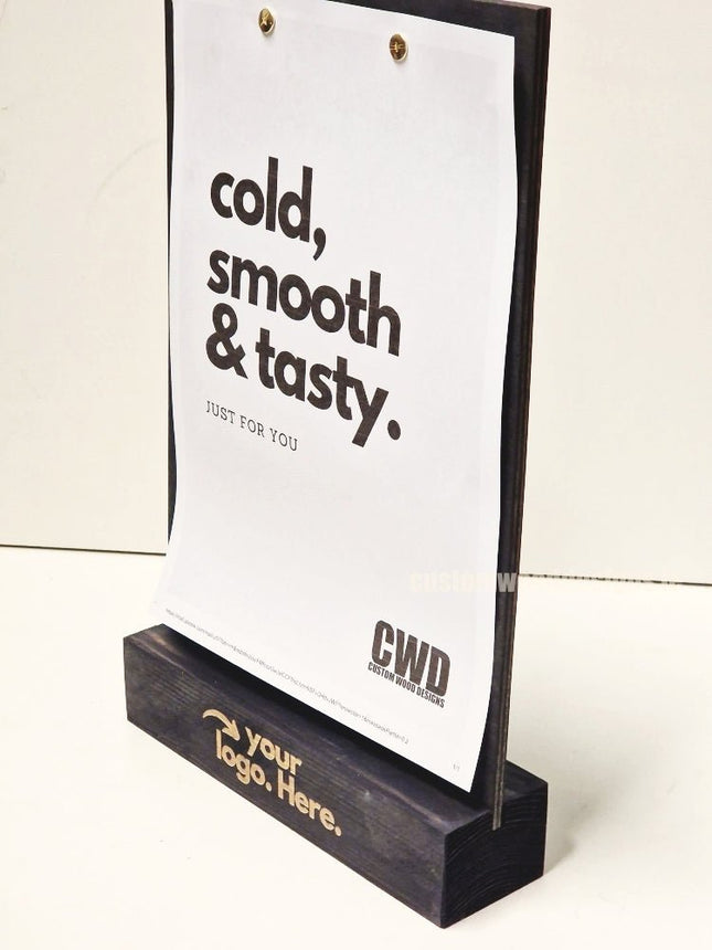 Double Sided Info Display - A5 Black x10 - hospitality