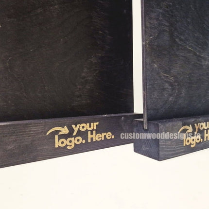 Double Sided Info Display - A5 Black x10 - hospitality