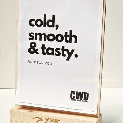 Double Sided Info Display - A5 Natural x10 - hospitality