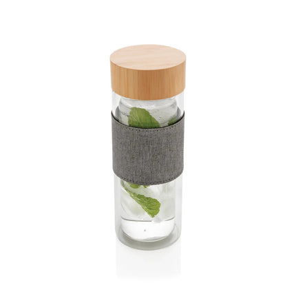 Double wall borosilicate glass bottle - hospitality