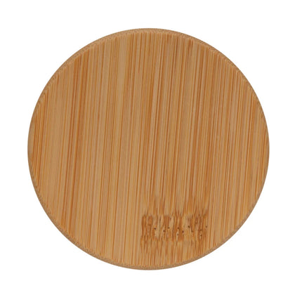 Double wall borosilicate glass with bamboo lid 250ml 2pc set - hospitality
