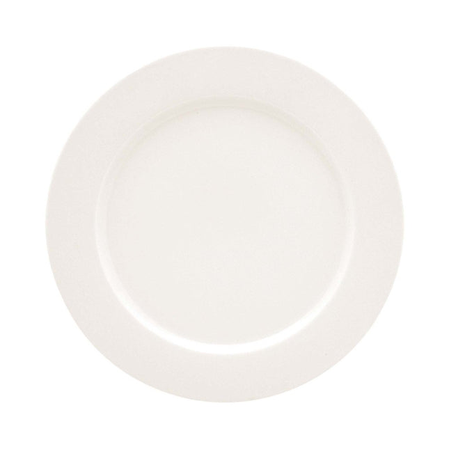 Dove flat rim plate, 160mm - hospitality