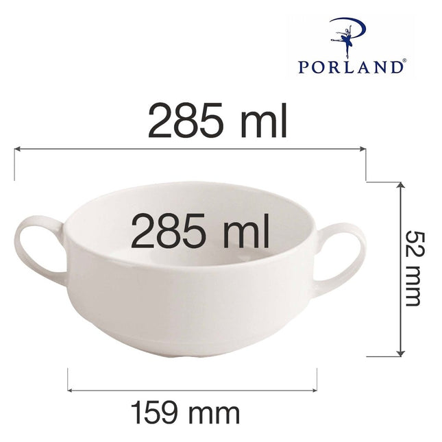 Dove soup pot with ears, 285ml - hospitality