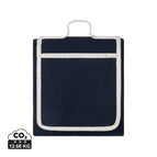 Recycled cotton,100% recycled polyester / blue / 130 x 170 x 0.3 cm