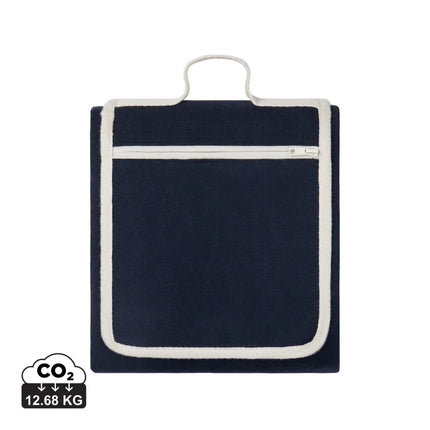Ecoluxe Heritage Collection Recycled Canvas Picnic Blanket With Undyed Craftsmanship - hospitality