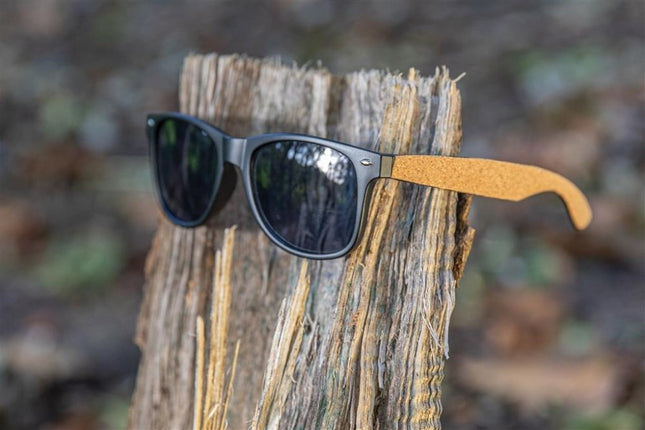 EcoNova Recycled Plastic Sunglasses - Cork Detailing Pack Of 100 For Eco Friendly Everyday Style - hospitality