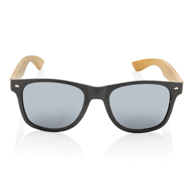 EcoVision Wheatstraw Sunglasses Pack of 100 - UV 400 Protection with Sustainable Wheat Straw and Bamboo Frames - hospitality