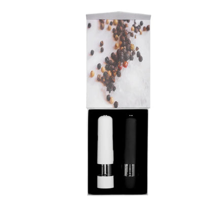 Electric pepper and salt mill set - hospitality