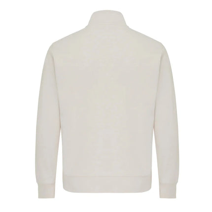 Elgon recycled cotton quarter zip sweater - hospitality