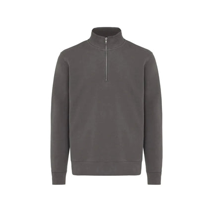 Elgon recycled cotton quarter zip sweater - hospitality
