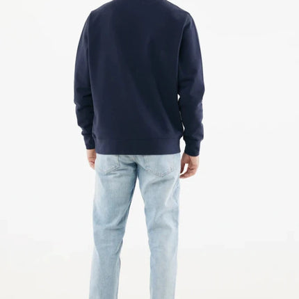 Elgon recycled cotton quarter zip sweater - hospitality