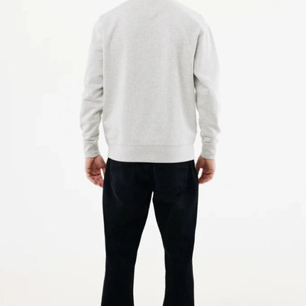 Elgon recycled cotton quarter zip sweater - hospitality
