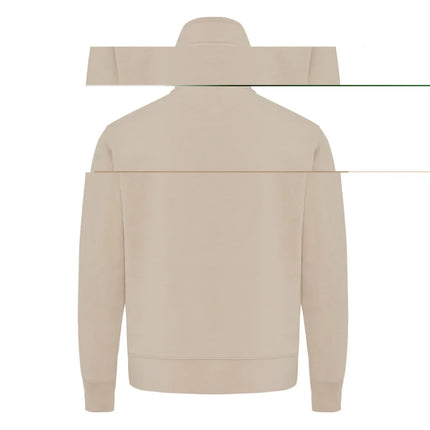 Elgon recycled cotton quarter zip sweater - hospitality