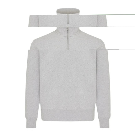 Elgon recycled cotton quarter zip sweater - hospitality