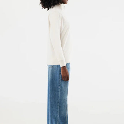 Elgon recycled cotton quarter zip sweater - hospitality