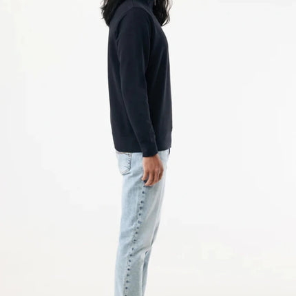 Elgon recycled cotton quarter zip sweater - hospitality