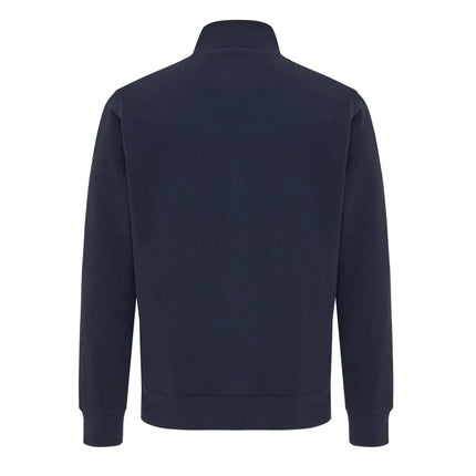 Elgon recycled cotton quarter zip sweater - hospitality