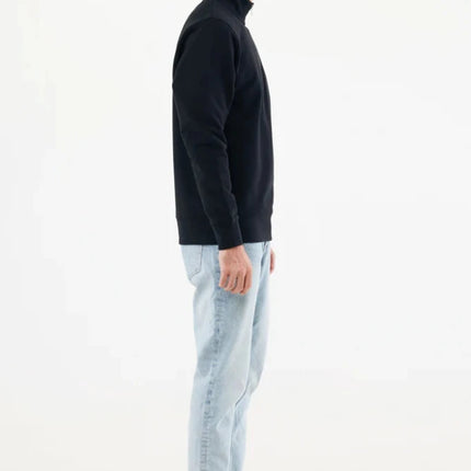 Elgon recycled cotton quarter zip sweater - hospitality