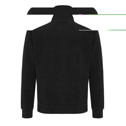 Elgon recycled cotton quarter zip sweater - hospitality