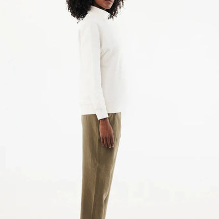 Elgon recycled cotton quarter zip sweater - hospitality