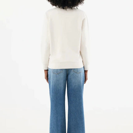 Elgon recycled cotton quarter zip sweater - hospitality