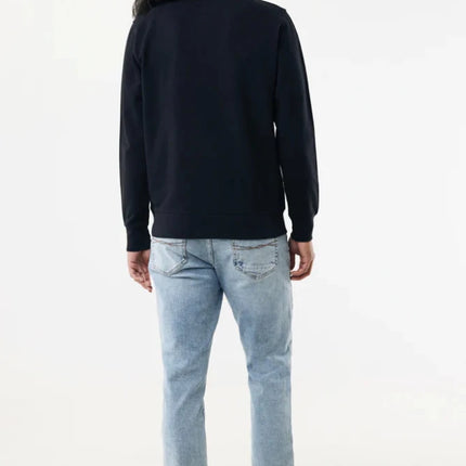 Elgon recycled cotton quarter zip sweater - hospitality