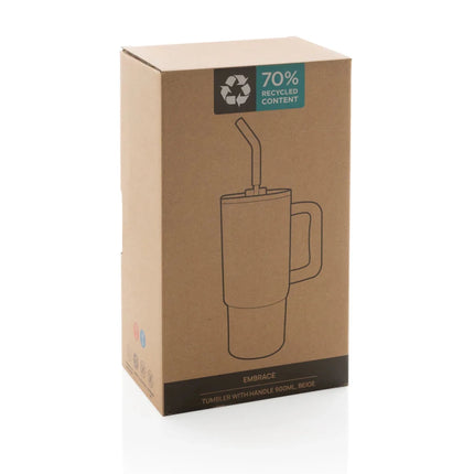 Embrace deluxe RCS recycled stainless steel tumbler 900ml - hospitality