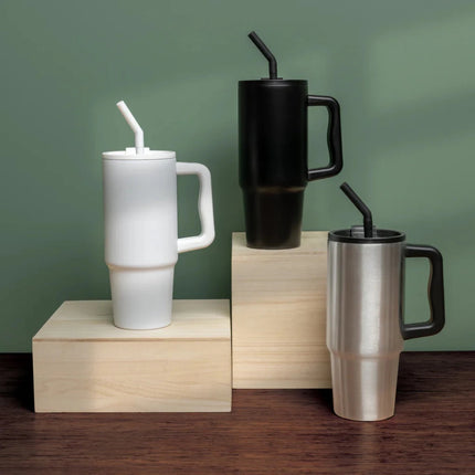 Embrace deluxe RCS recycled stainless steel tumbler 900ml - hospitality