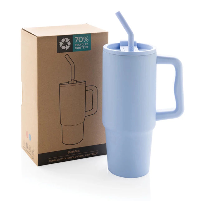 Embrace deluxe RCS recycled stainless steel tumbler 900ml - hospitality